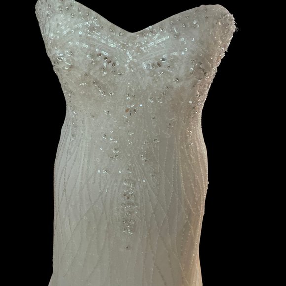 Soft by Rosa Clara beaded wedding gown or grad dress - Picture 7 of 10